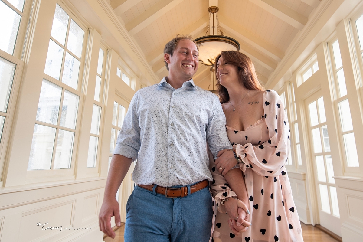 Engagement Portraits on Disney’s Boardwalk