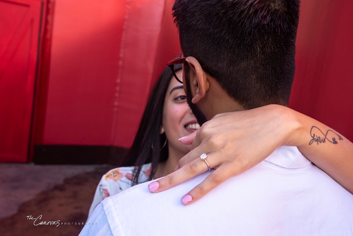 Surprise Proposal Photos at the Magic Kingdom