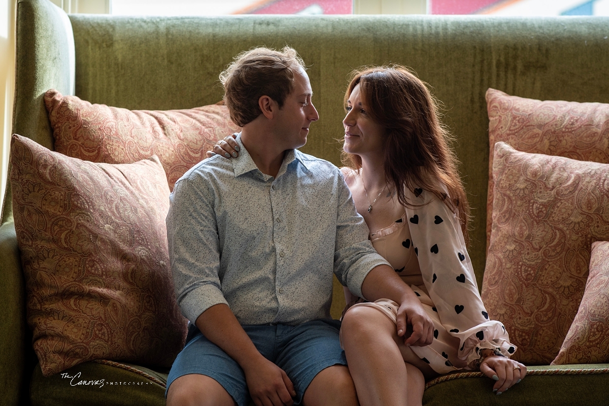 Engagement Portraits on Disney’s Boardwalk