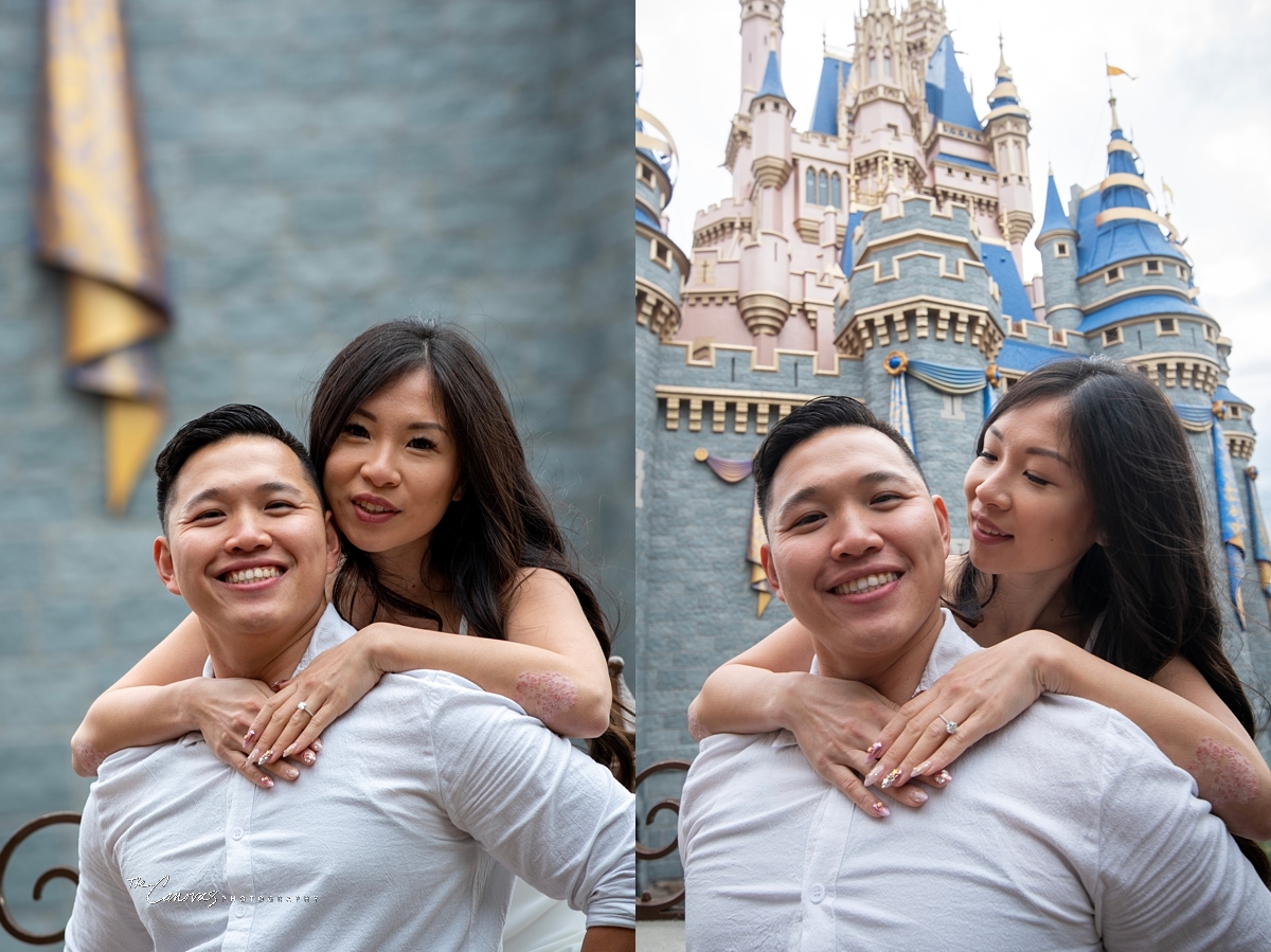 Engagement Photos at Disney's Magic Kingdom