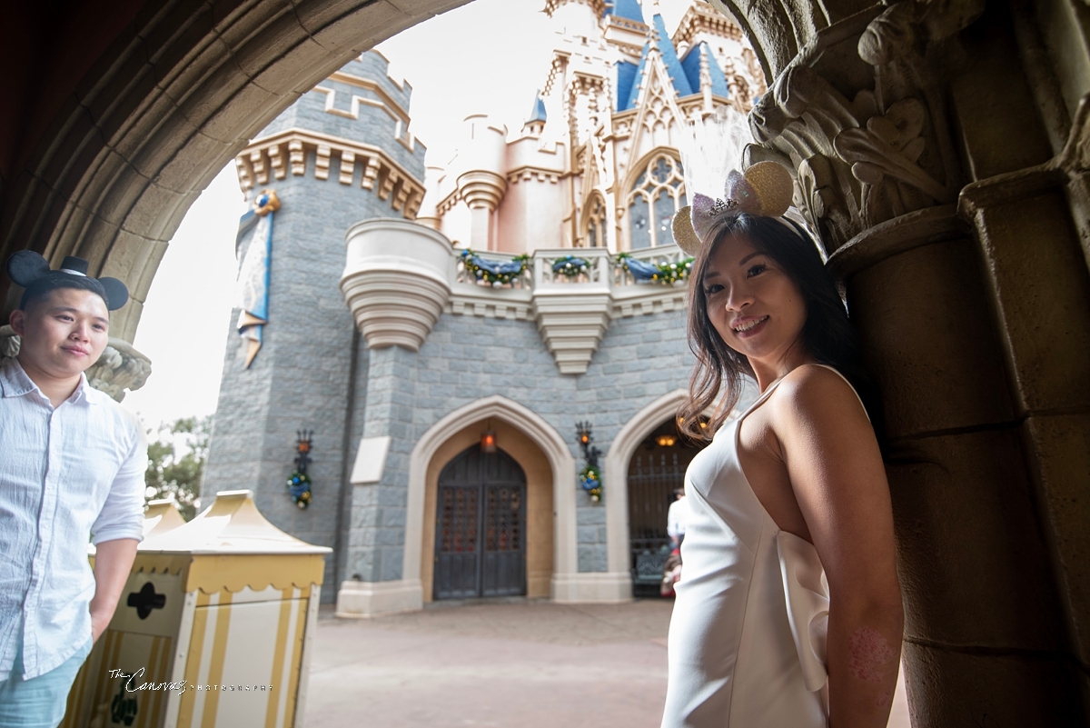 Engagement Photos at the Magic Kingdom
