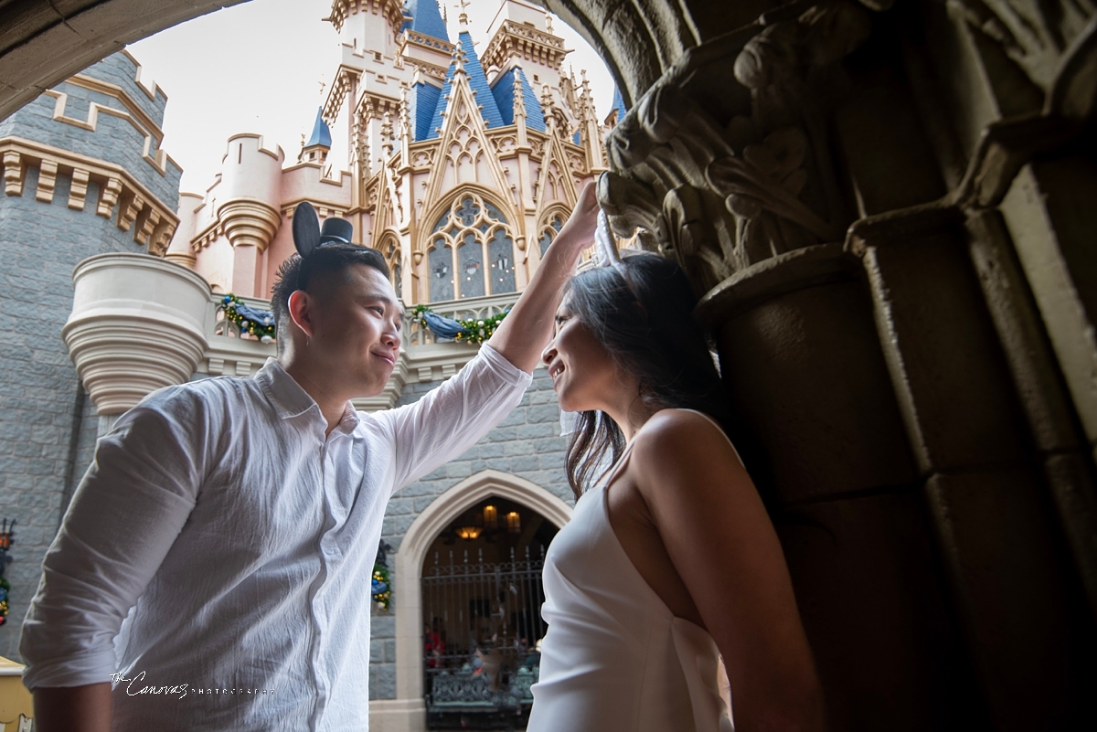 Engagement Photos at the Magic Kingdom