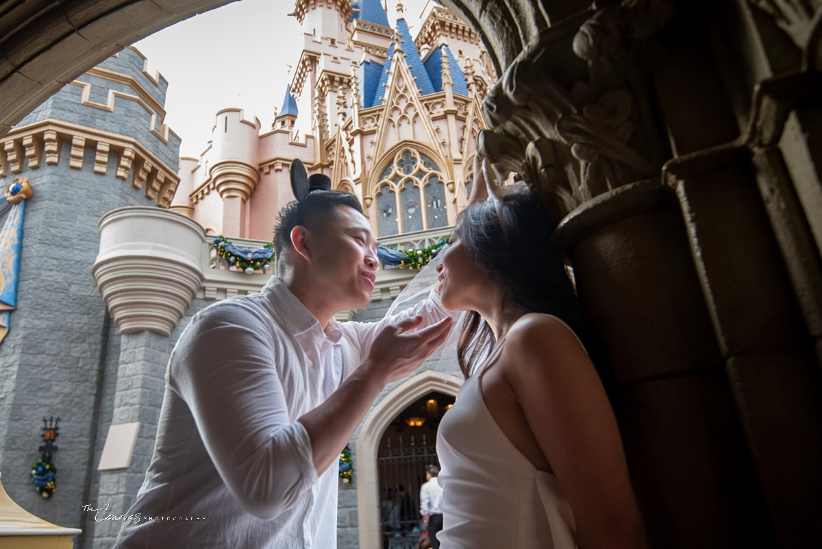 Engagement Photos at Disney's Magic Kingdom