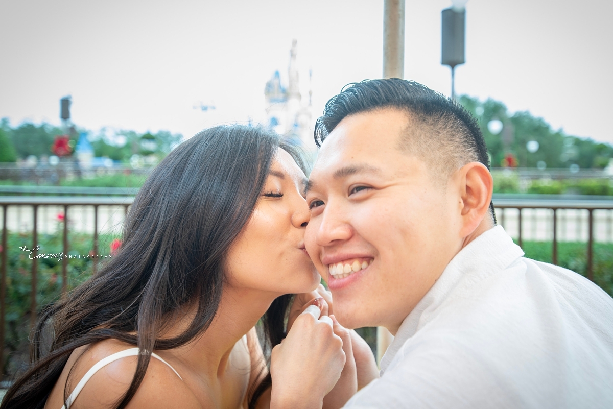 Engagement Photos at the Magic Kingdom