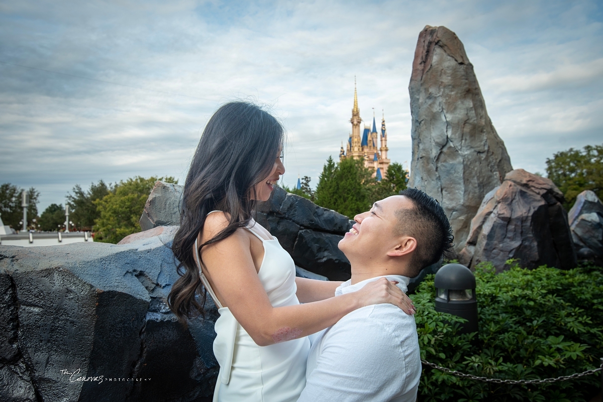 Engagement Photos at the Magic Kingdom