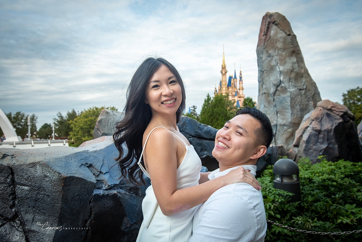 Engagement Photos at the Magic Kingdom