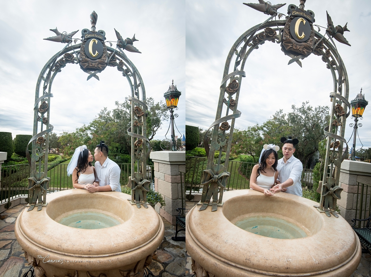 Engagement Photos at the Magic Kingdom