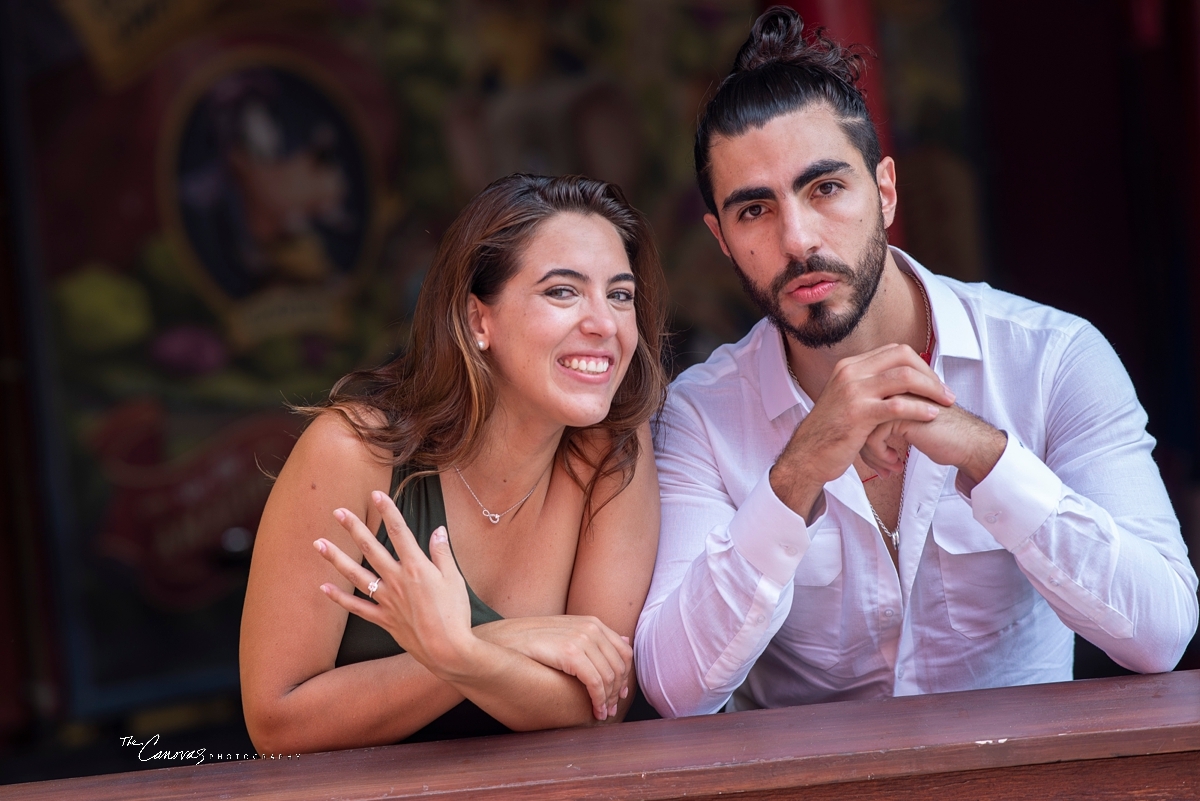 surprise proposal at Magic Kingdom,  hire engagement photographer for Disney World engagement