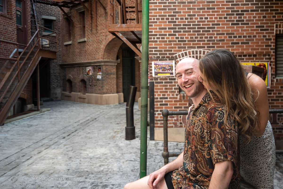 Universal Studios engagement photography, engagement photographer near me Orland