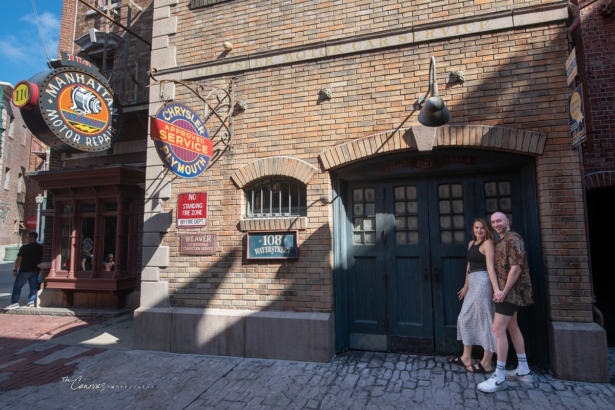Universal Studios engagement photography, engagement photographer near me Orland