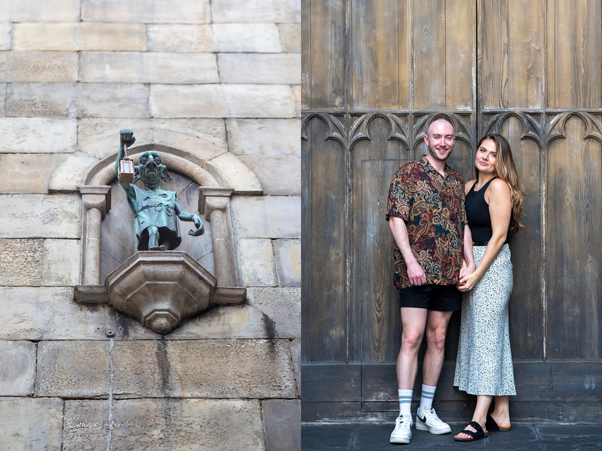 Universal Studios engagement photography, engagement photographer near me Orland