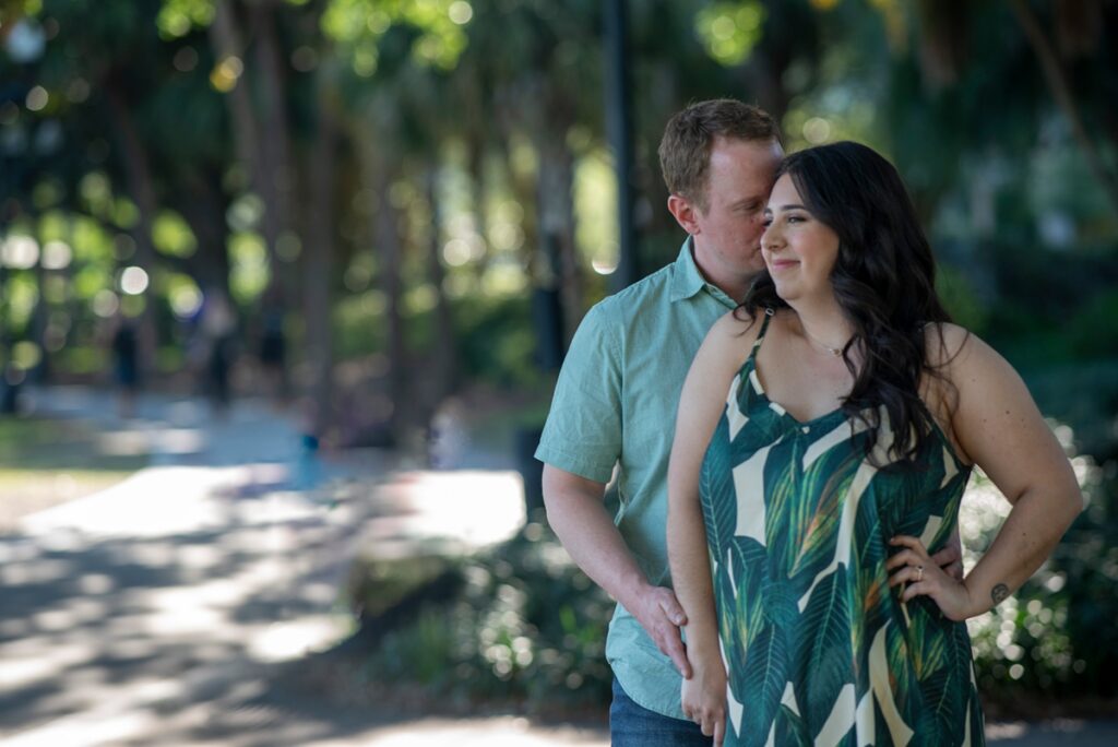Lake Eola proposal, proposal photographer in Orlando, engagement photography Lake Eola