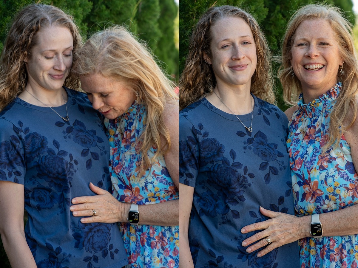 Extended family photography session by Orlando family photographer at a vacation home in Kissimmee, Florida
