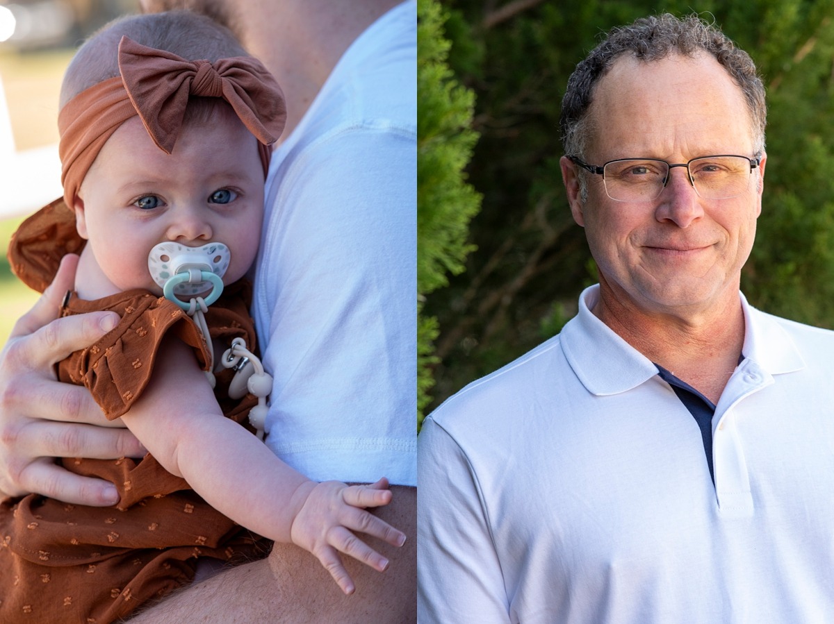 Extended family photography session by Orlando family photographer at a vacation home in Kissimmee, Florida