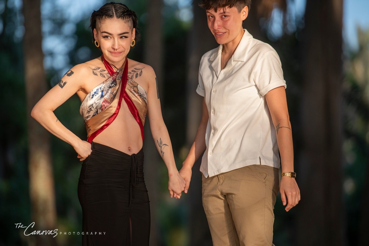 Kraft Azalea Gardens proposal photos, Winter Park FL Unique LGBTQIA+ Proposal Photos