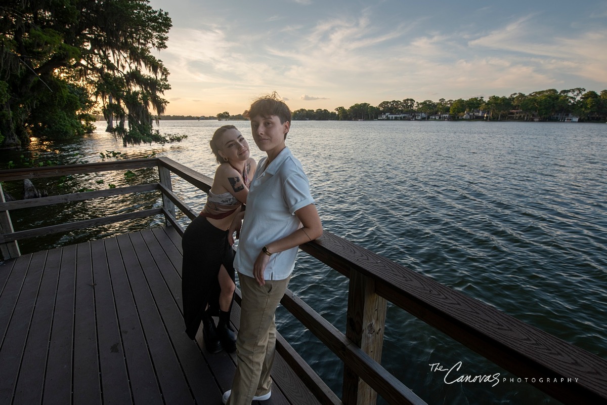 Winter Park FL Unique LGBTQIA+ Proposal Photos