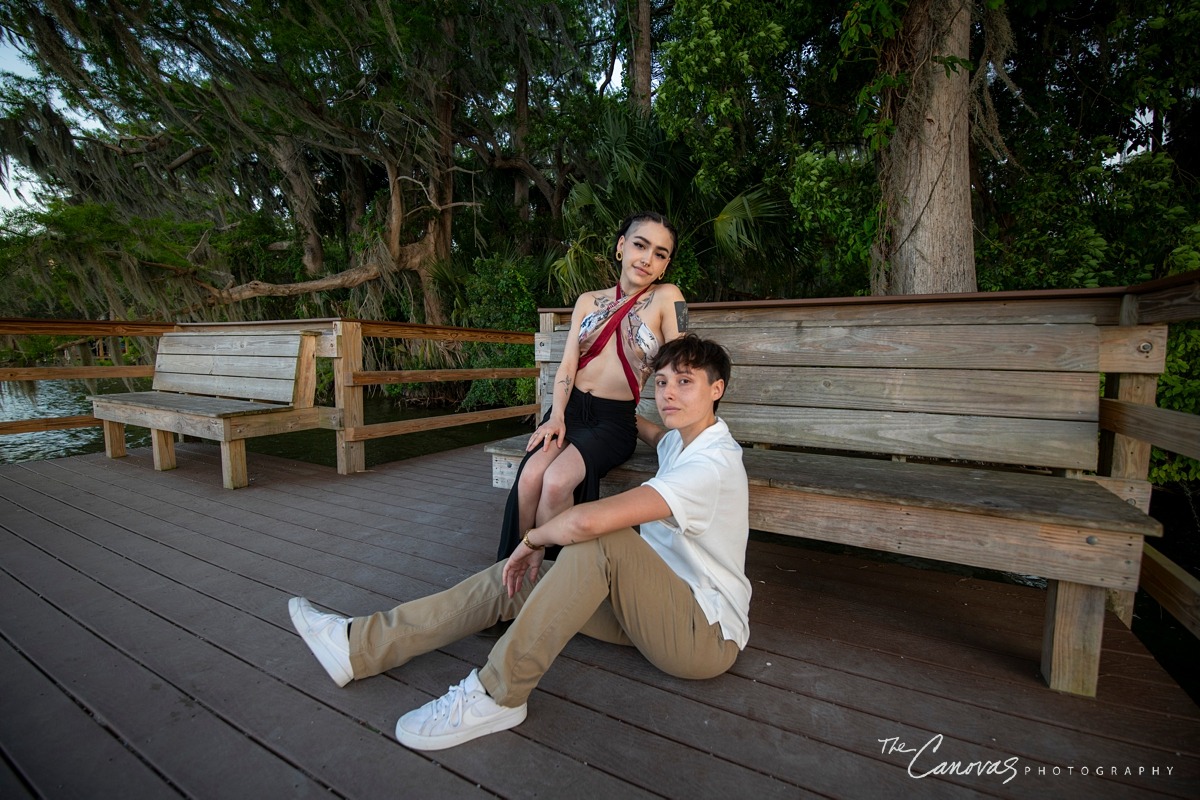 Winter Park FL Unique LGBTQIA+ Proposal Photos