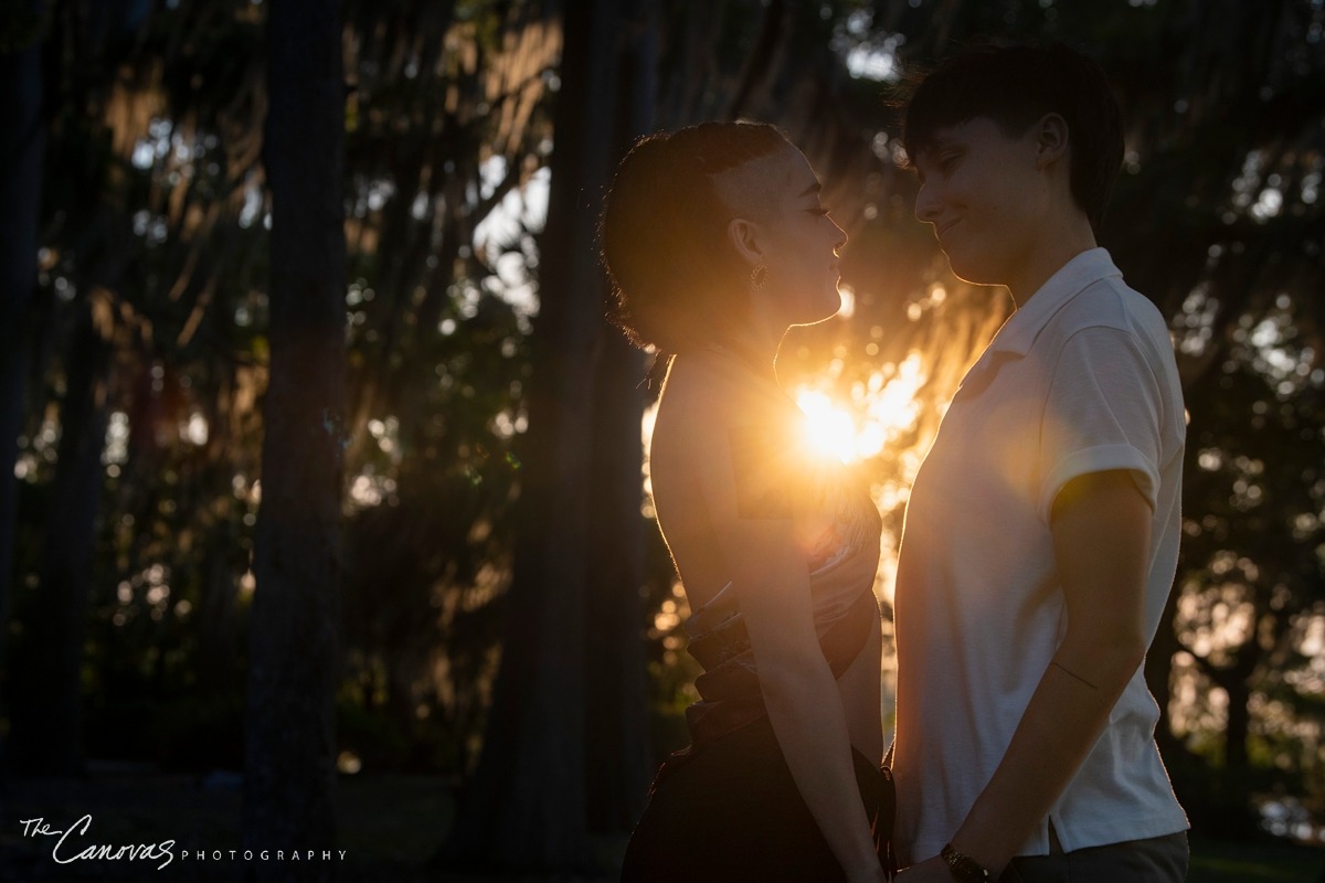 Winter Park FL Unique LGBTQIA+ Proposal Photos