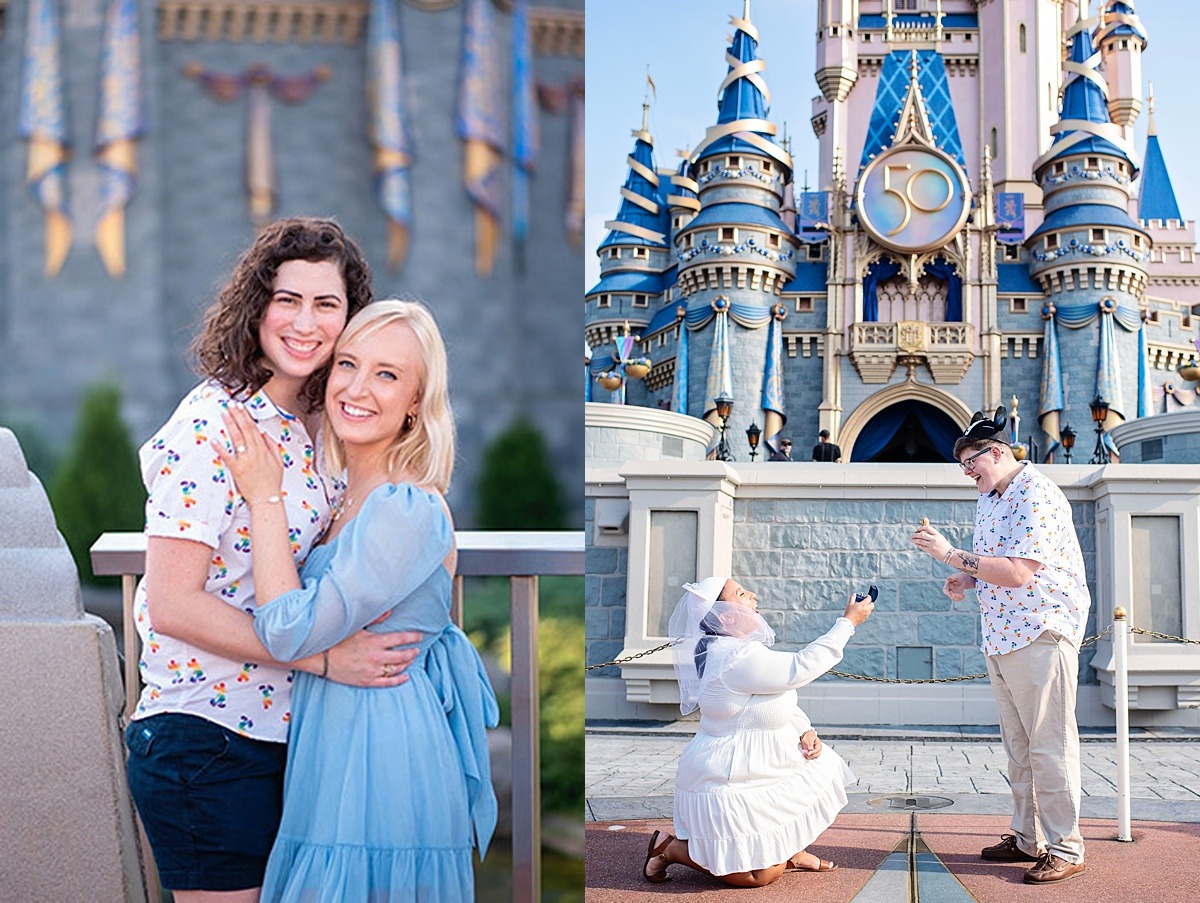 LGBQT Disney Engagement, Orlando Engagement Photoshoot