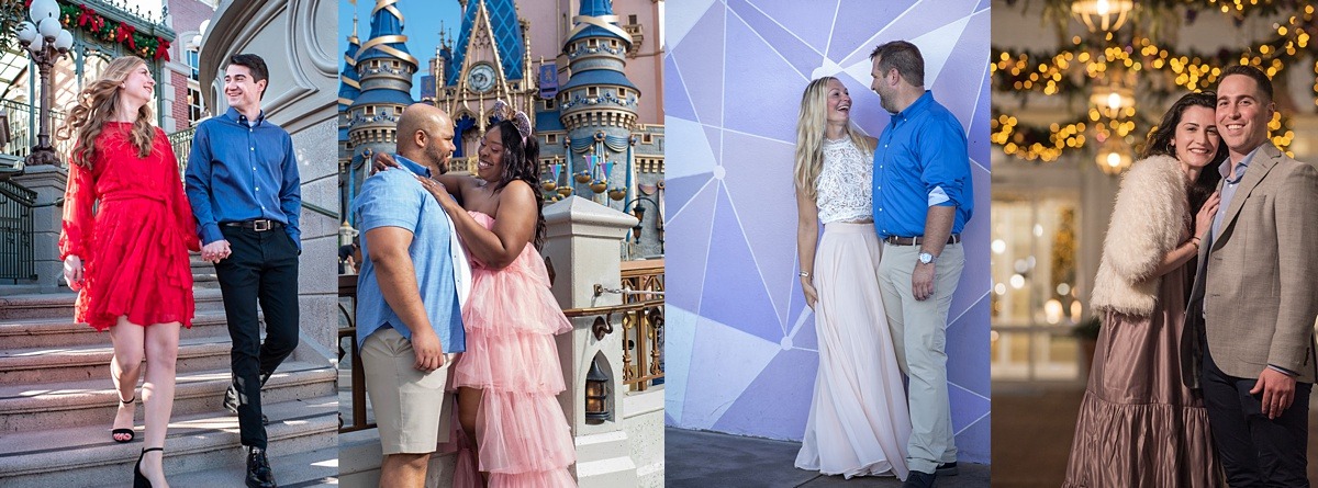 Orlando Engagement Photoshoot, Dress to wear Disney Engagement