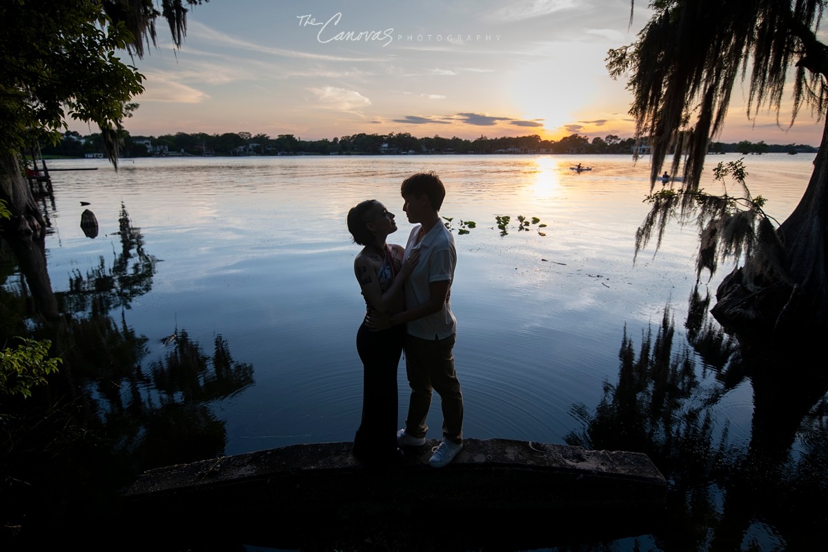 Winter Park FL Unique LGBTQIA+ Proposal Photos