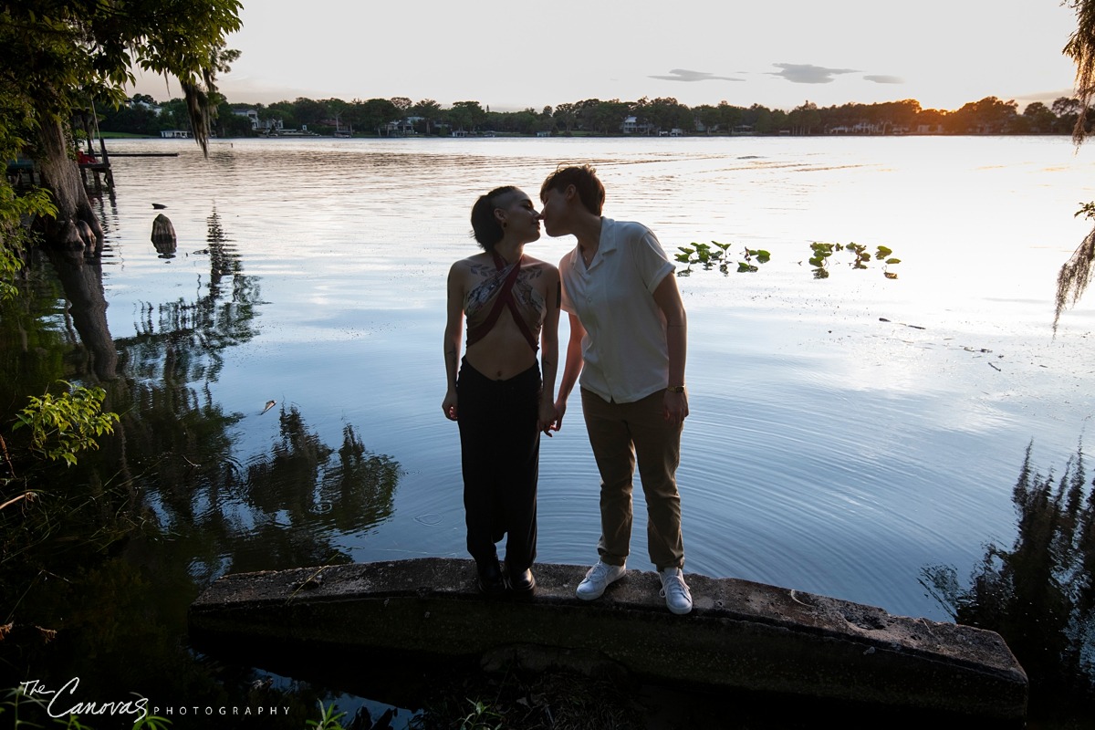 Winter Park FL Unique LGBTQIA+ Proposal Photos