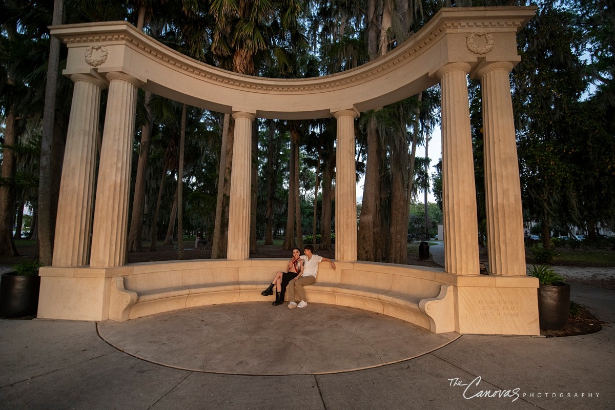 Kraft Azalea Gardens proposal photos, Winter Park FL Unique LGBTQIA+ Proposal Photos