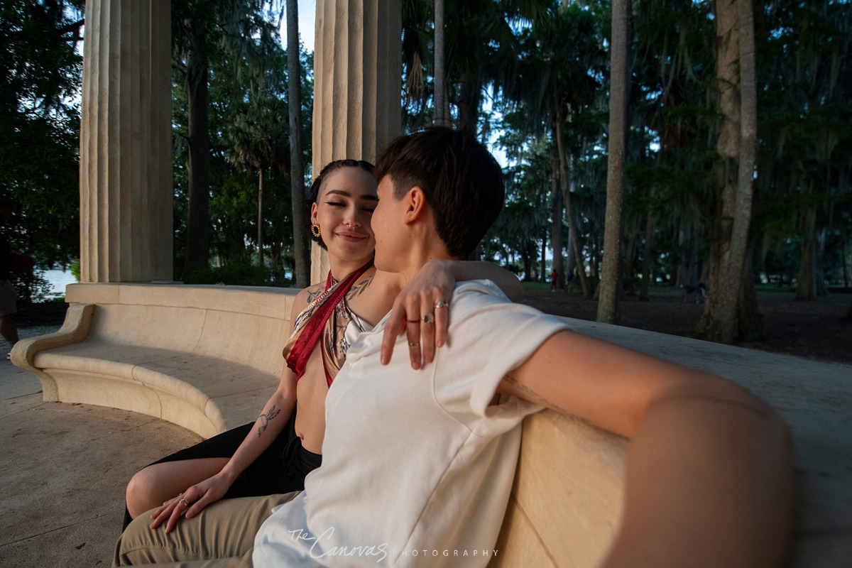 Winter Park FL Unique LGBTQIA+ Proposal Photos