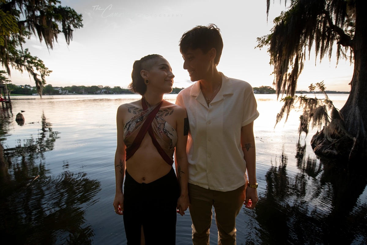 Winter Park FL Unique LGBTQIA+ Proposal Photos