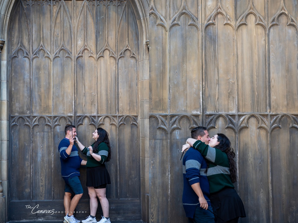 engagement photographer near me, Orlando engagement photos, get engagement photos taken at Universal Studios
