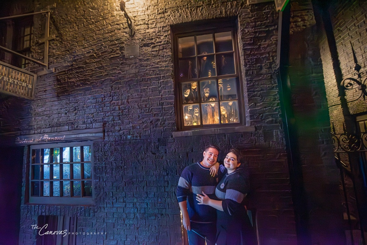 Universal Studio Engagement Session | The Canovas Photography