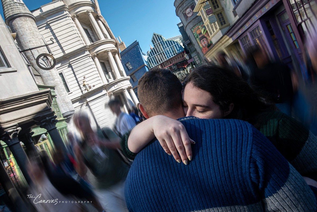 Universal Studio Engagement Session | The Canovas Photography