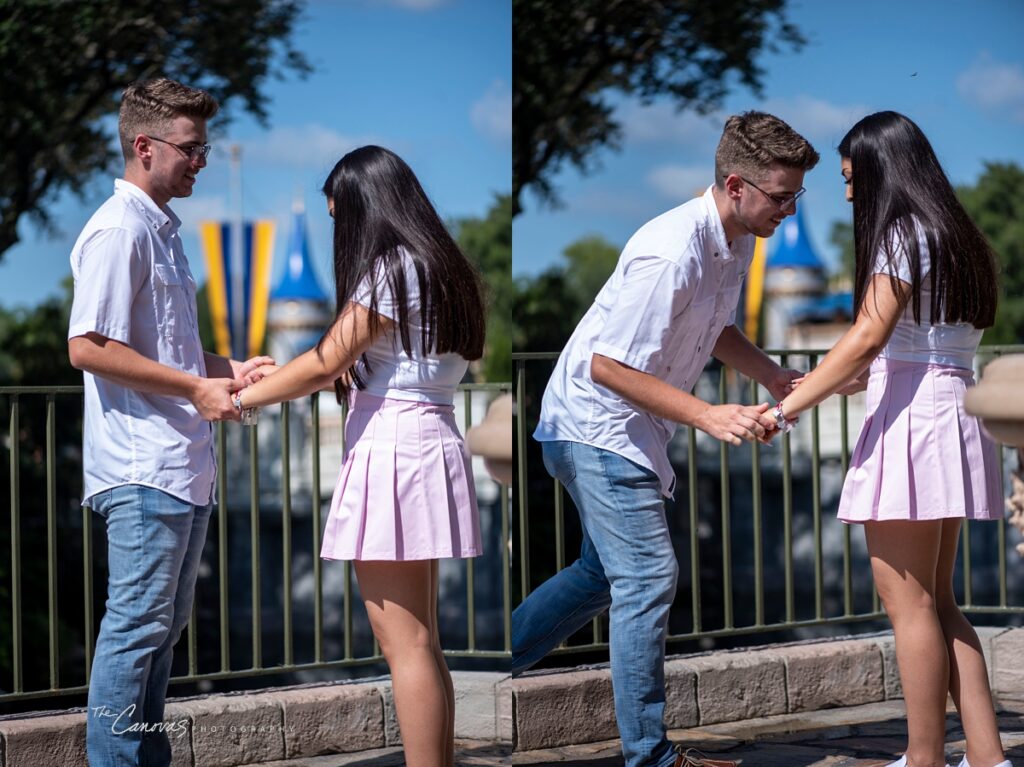 magic kingdom proposal photographer, get engaged at Magic Kingdom, engagement photographer Disney World