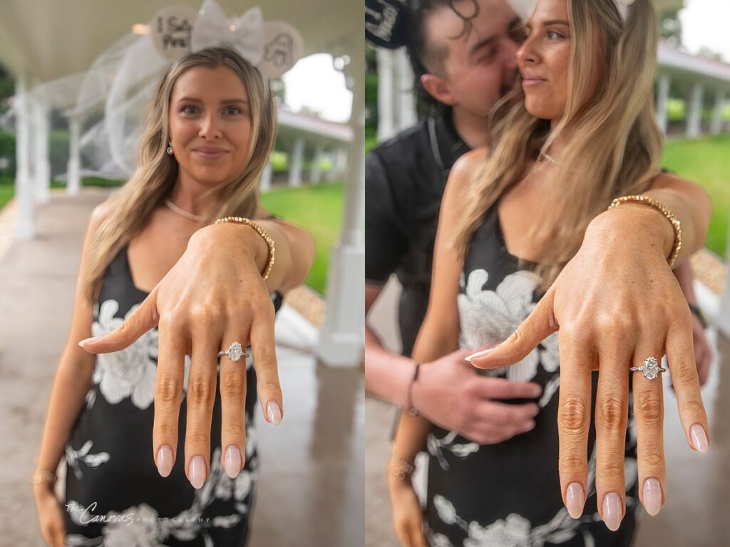 Proposal at the Grand Floridian in the Rain
