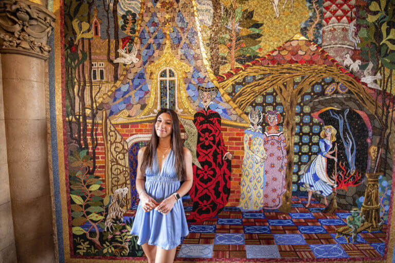 Disney World senior portraits, Magic Kingdom senior photographer