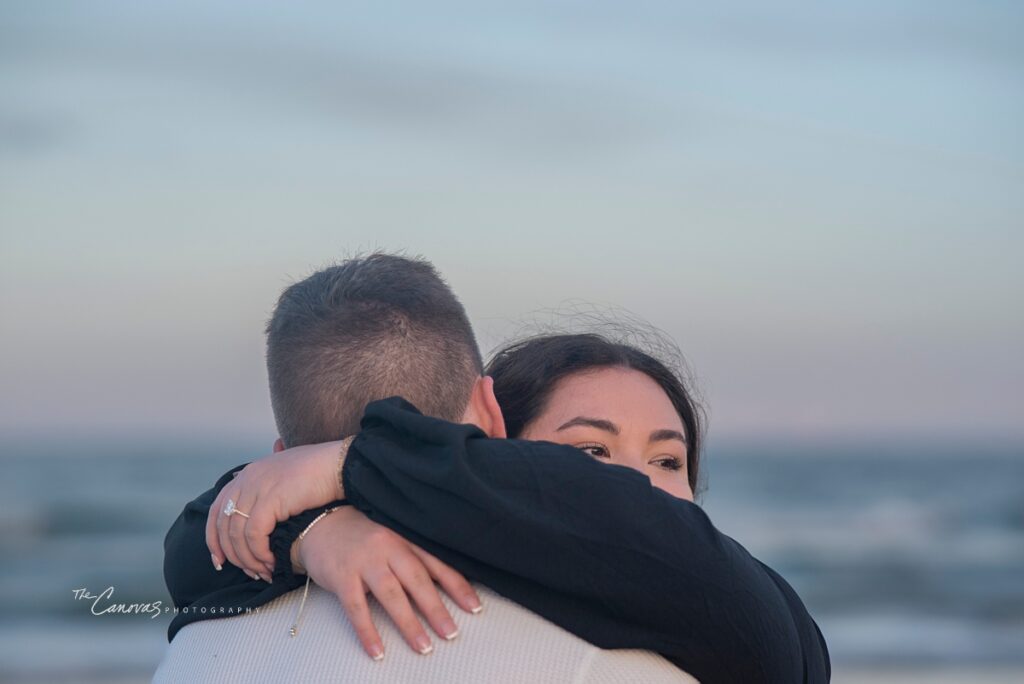 high school sweethearts proposal photos, New Smyrna beach proposal photographer